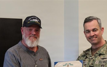 Edward Garrison recognized with Civilian Service Commendation Medal