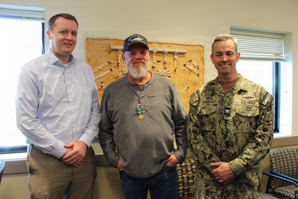 Edward Garrison recognized with Civilian Service Commendation Medal