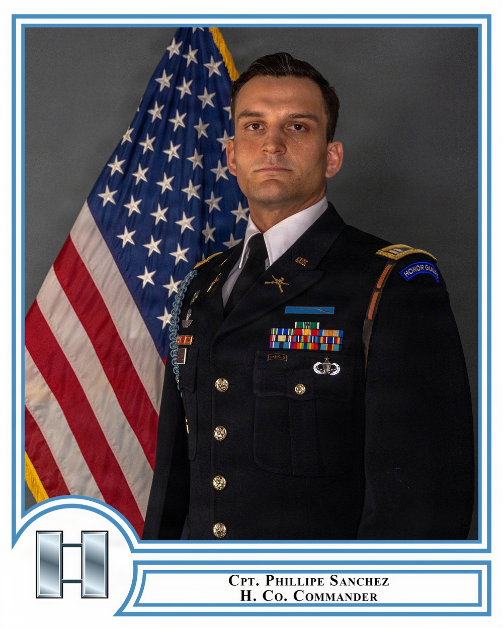 Cpt. Sanchez H. Co. TOG Command Photo