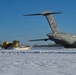 A snowy 105th flightline