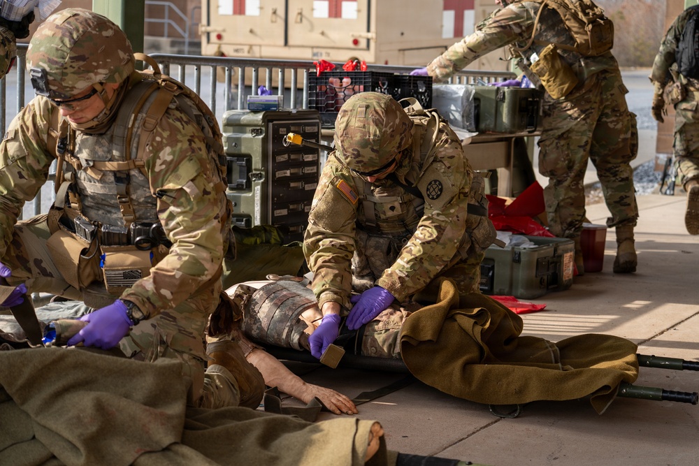 Pa. Guard trains future combat medics