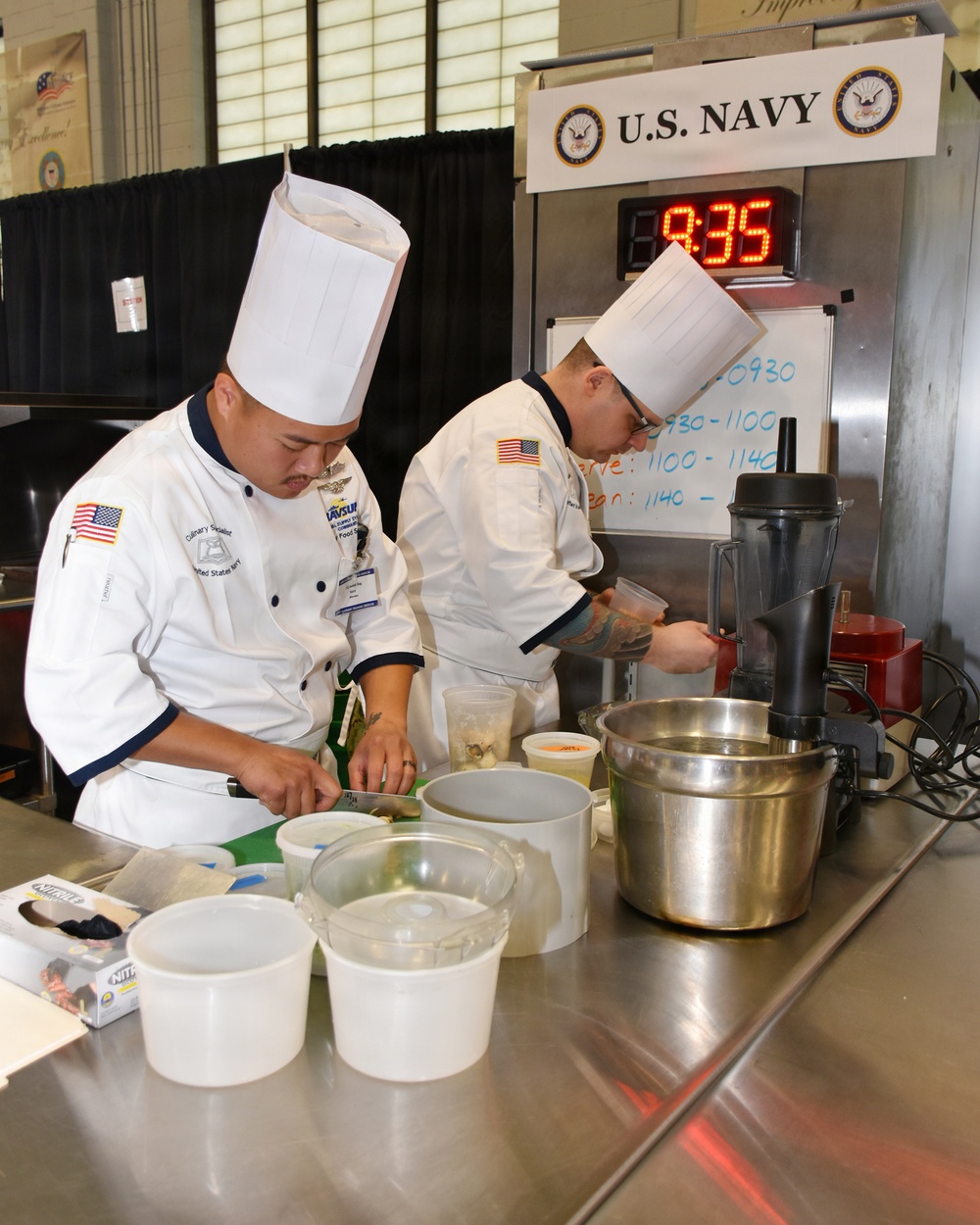 Navy Culinary Arts Team Participates in 50th Joint Culinary Training Exercise