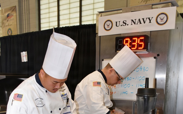 Navy Culinary Arts Team Participates in 50th Joint Culinary Training Exercise