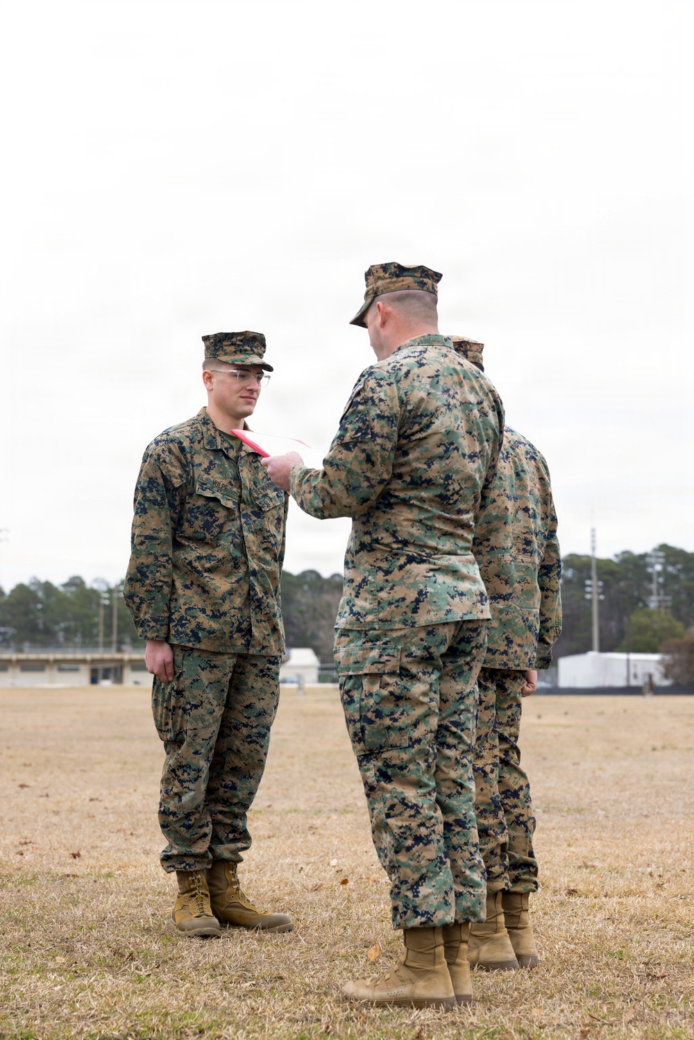 Sgt. Henry Volpe is Awarded a Navy and Marine Corps Commendation Medal
