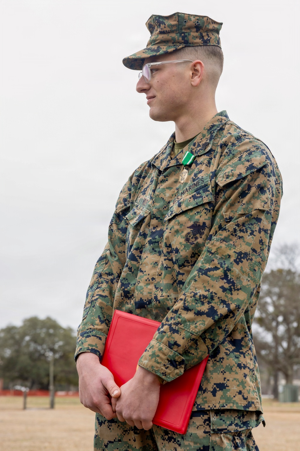 Sgt. Henry Volpe is Awarded a Navy and Marine Corps Commendation Medal