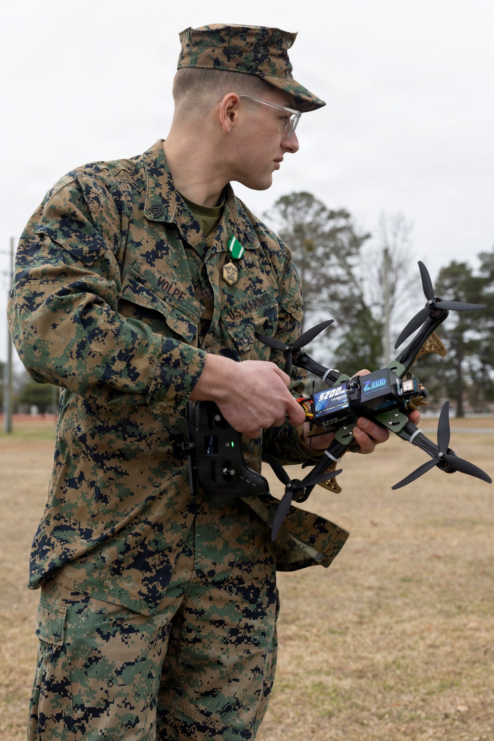 Sgt. Henry Volpe is Awarded a Navy and Marine Corps Commendation Medal