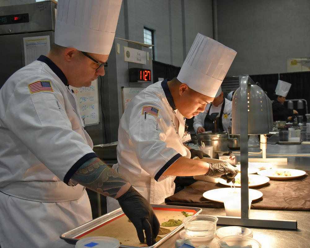 Navy Culinary Arts Team Participates in 50th Joint Culinary Training Exercise