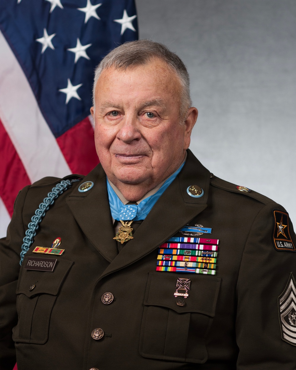 Medal of Honor Portrait, Command Sgt. Maj. Terry P. Richardson