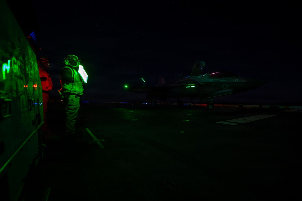 USS Boxer Conducts Flight Operations