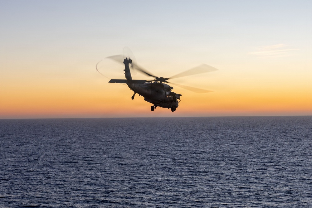 Boxer Conducts Flight Operations
