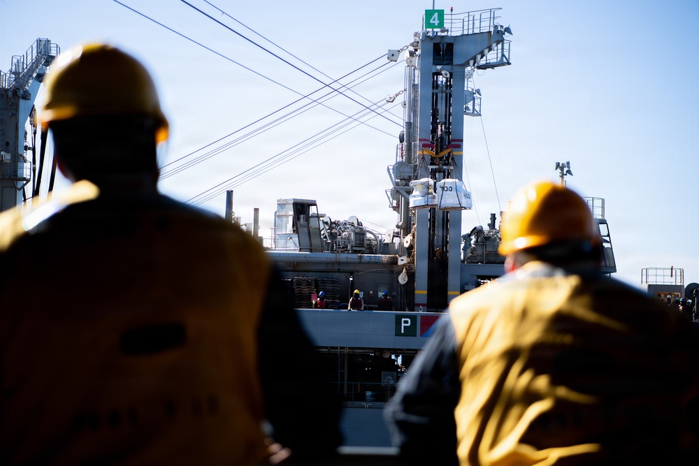 Boxer Sailors, Marines Execute RAS Working Party