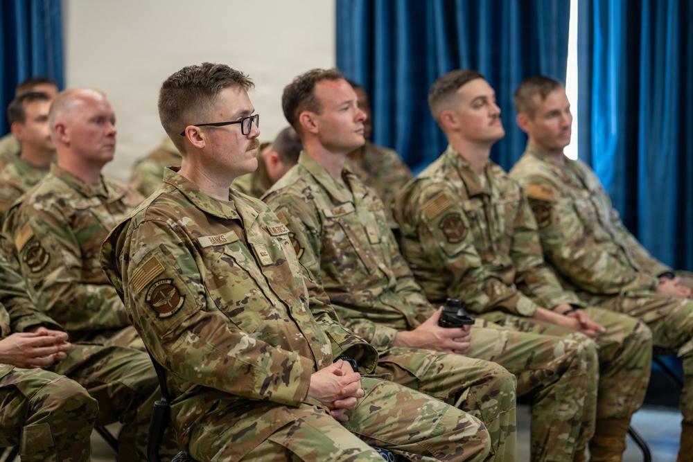 WOTS candidates gain global leadership insights during Maxwell AFB panel