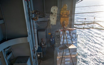 USS Boxer, USNS Patuxent Conduct RAS