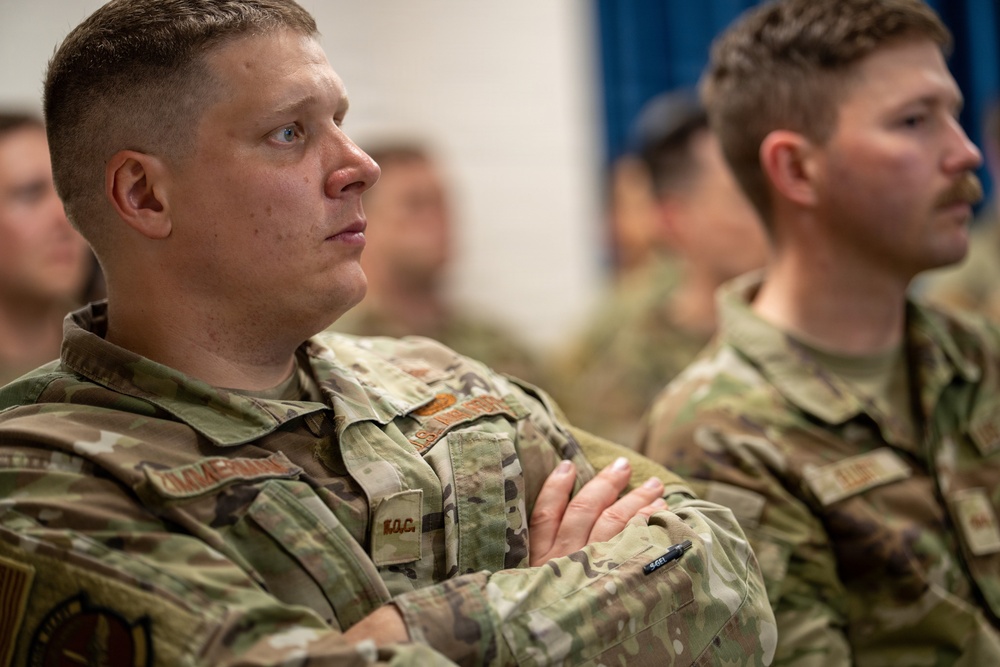 WOTS candidates gain global leadership insights during Maxwell AFB panel