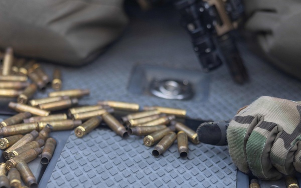 USCG MSRT-E conducts live-fire training at Cherry Point waterways