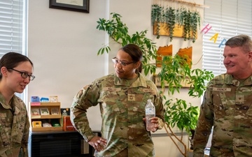 Brig. Gen. Lance R. French, Deputy Assistant Secretary for Contracting visits 90th Contracting