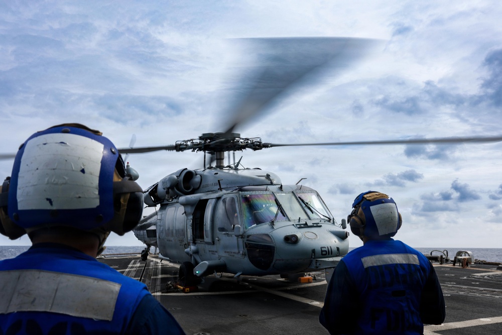 USS Mason (DDG 87) Conducts Exercises During COMPTUEX 2026