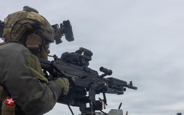 USCG MSRT-E conducts live-fire training at Cherry Point waterways