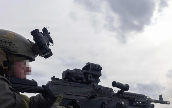 USCG MSRT-E conducts live-fire training at Cherry Point waterways