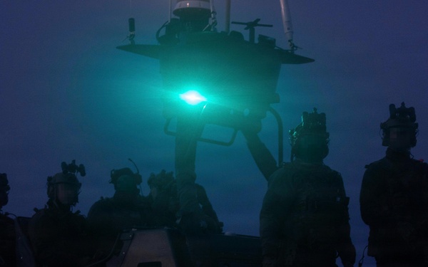 USCG MSRT-E conducts live-fire training at Cherry Point waterways