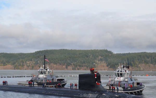 USS Seawolf (SSN 21) returns home from deployment