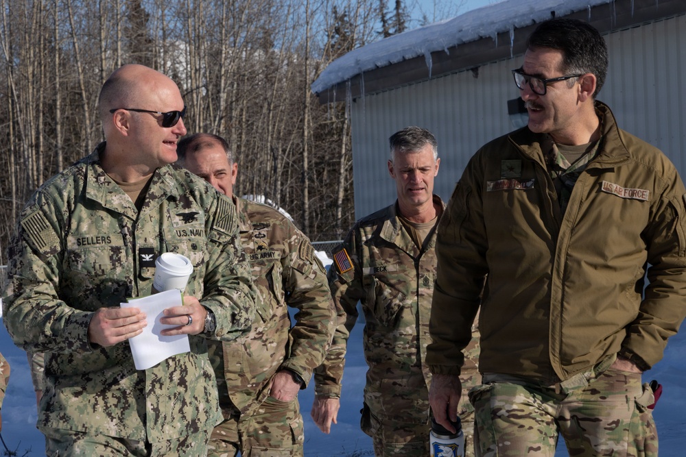 BG Komatsu visits JFSOCC-A during ARCTIC EDGE 2026