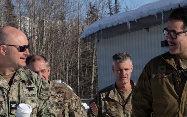 BG Komatsu visits JFSOCC-A during ARCTIC EDGE 2026
