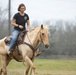 U.S. Marine Corps Mounted Color Guard conducts horsemanship training in preparation for Houston Livestock Show and Rodeo