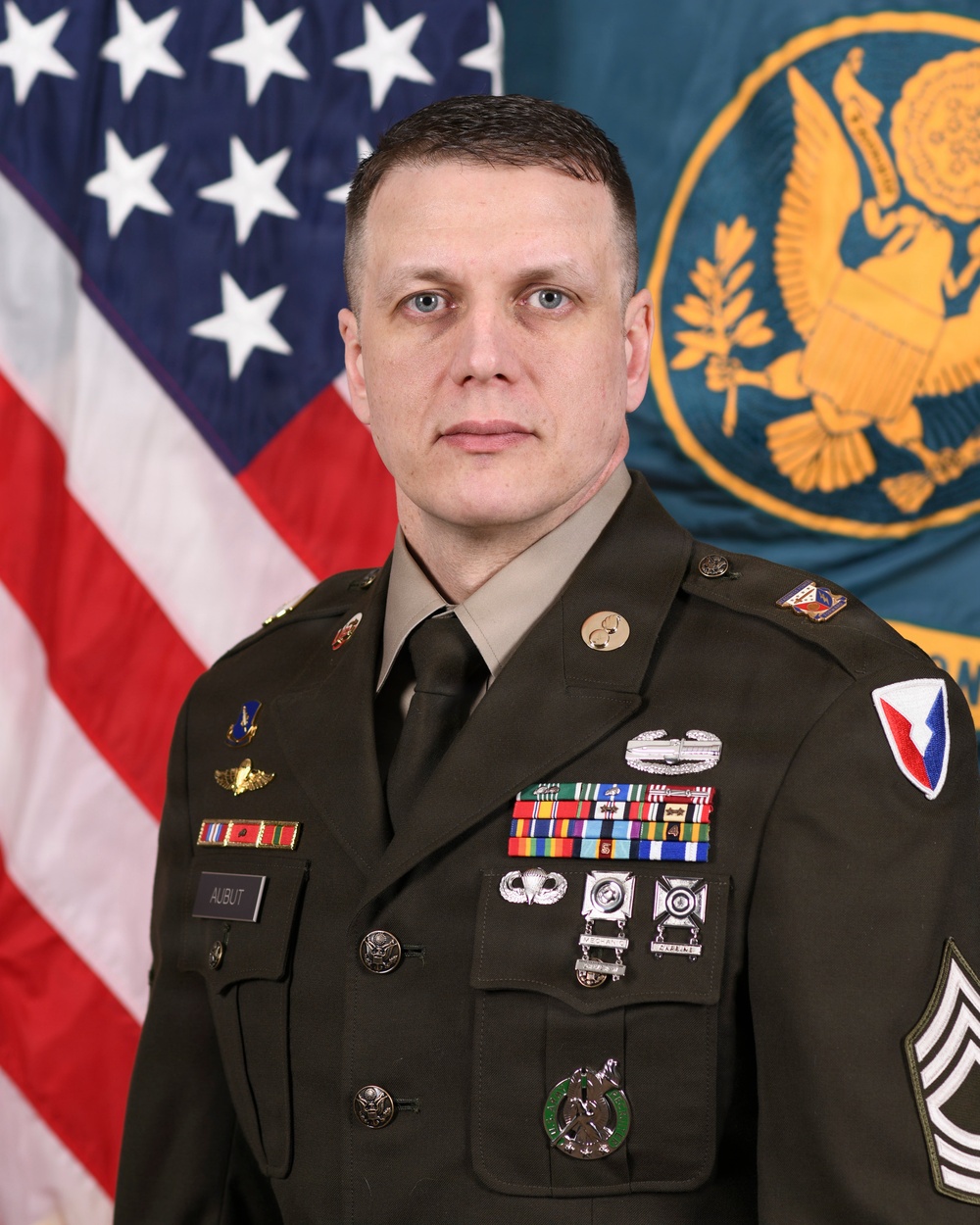 MSG Michael Aubut Senior Enlisted Advisor of the Army Field Support Battalion, Joint Base Elmendorf Richardson, Alaska
