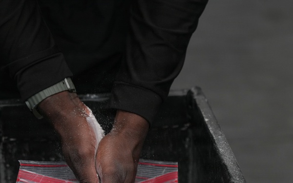 1st Armored Division Soldiers participate in the Strong Man Competition