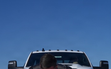 1st Armored Division Soldiers participate in the Strong Man Competition