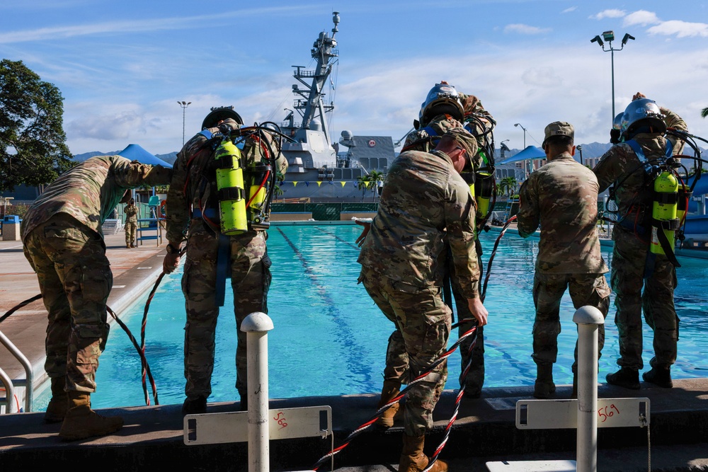 569th Engineer Dive Detachment change of command ceremony 2026