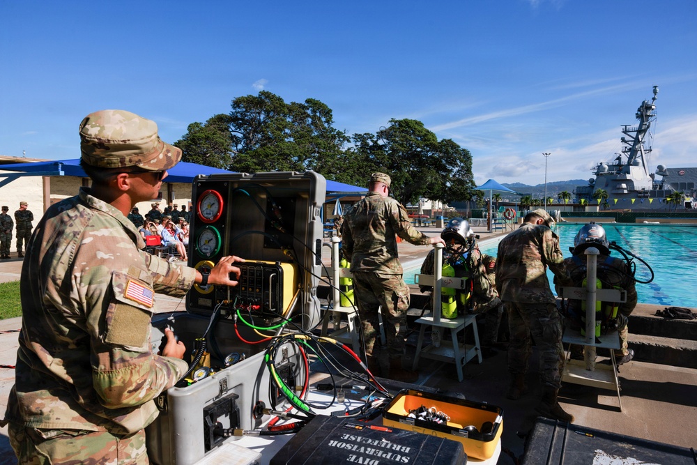 569th Engineer Dive Detachment change of command ceremony 2026