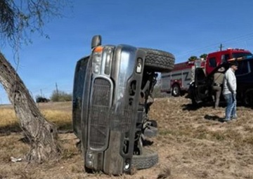Quick-Acting Soldiers with JTF-Southern Border Pull Elderly Man from Overturned Vehicle