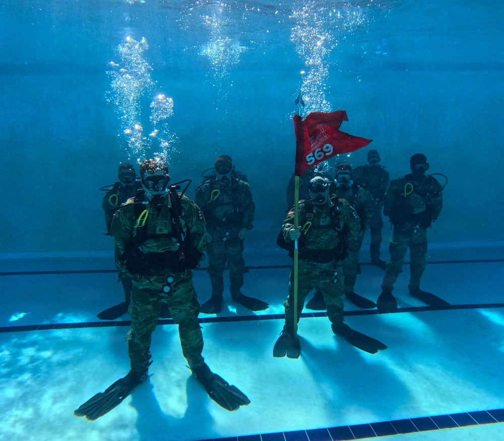 569th Engineer Dive Detachment change of command ceremony 2026