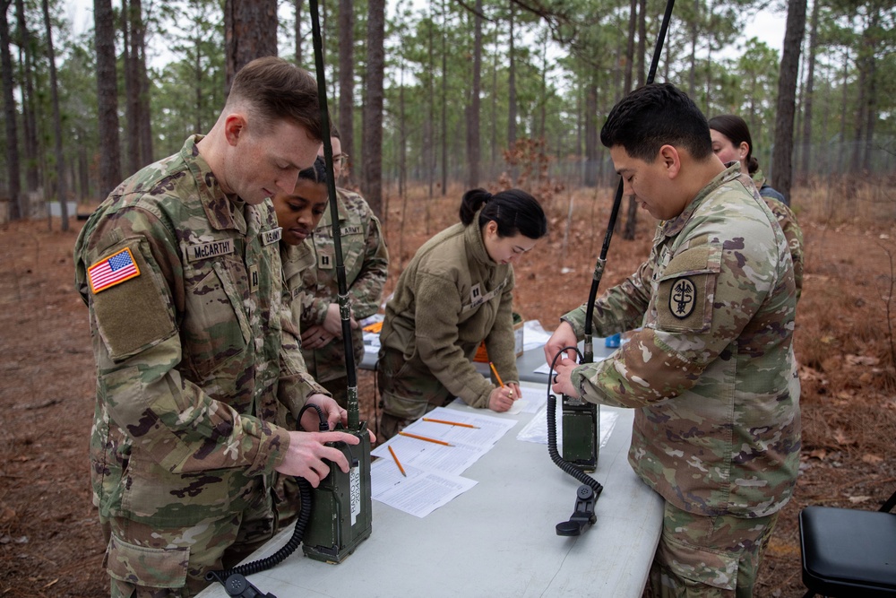 First Year Graduate Veterinary Education officers conduct tactical combat care training during Military Working Dog Week 2026