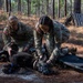 First Year Graduate Veterinary Education officers conduct tactical combat care training during Military Working Dog Week 2026