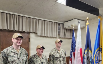 Ship Support Unit Japan Changes Leadership