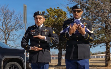 75th Field Artillery Brigade Renders Full Military Honors