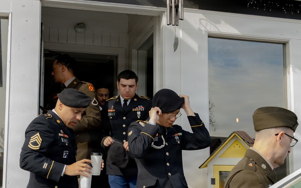 75th Field Artillery Brigade Renders Full Military Honors