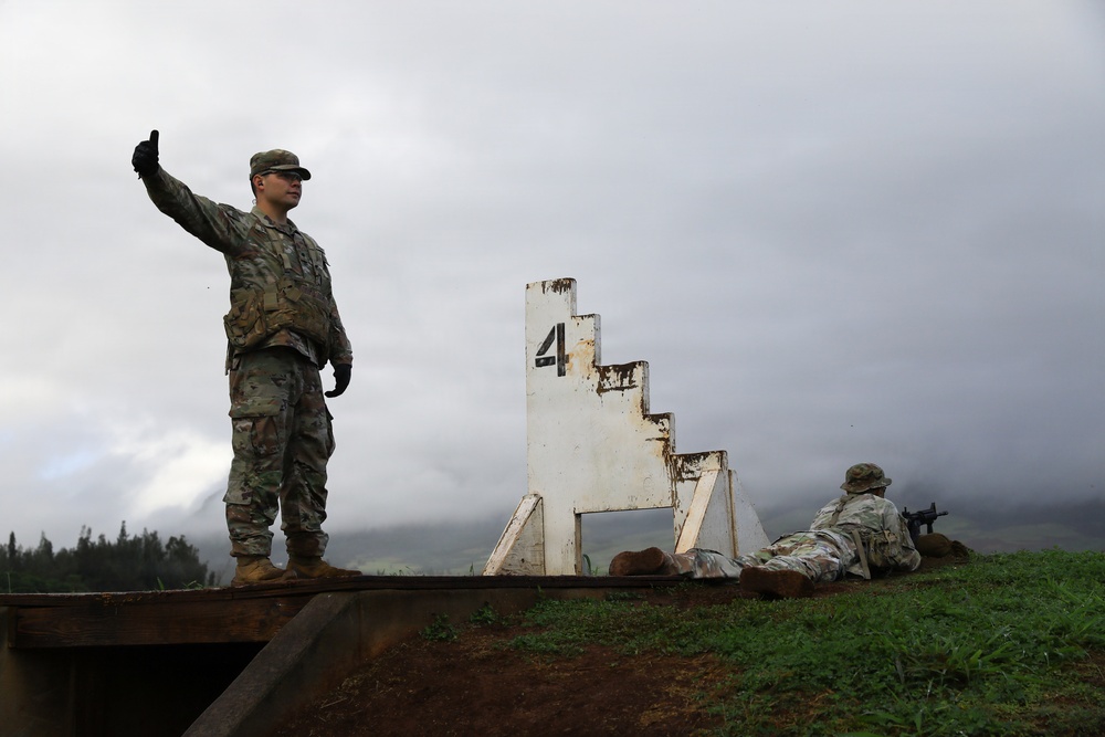 Soldiers Take Aim During Joint Best Squad Competition