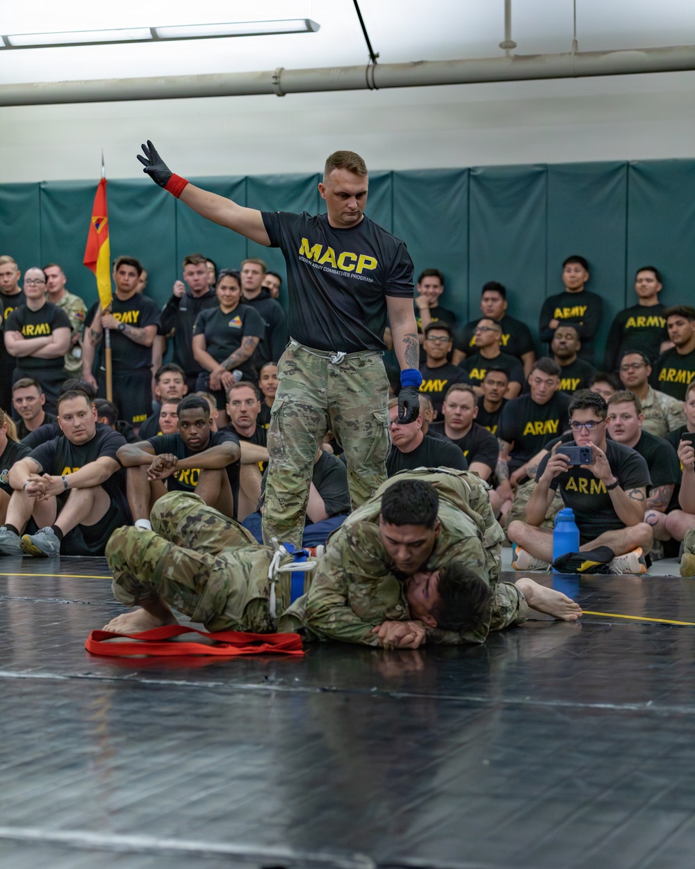 Iron Soldiers fight to win in Combatives during Torch Week