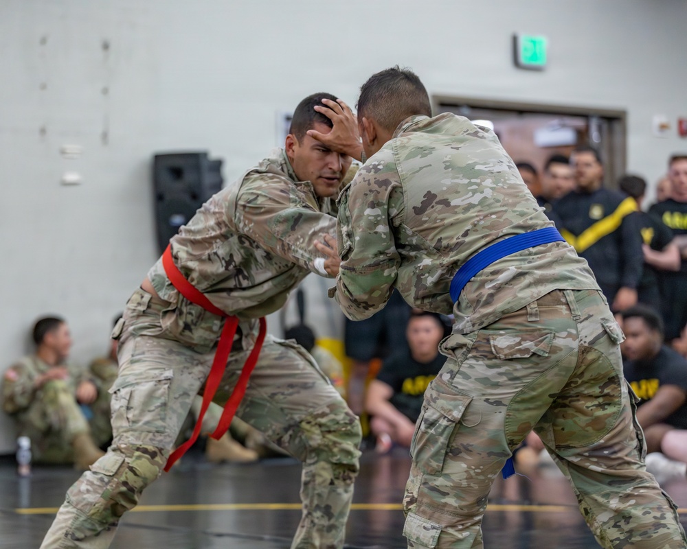 Iron Soldiers fight to win in Combatives during Torch Week