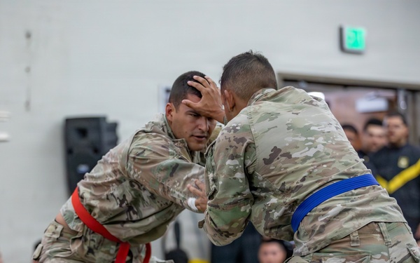 Iron Soldiers fight to win in Combatives during Torch Week