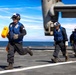 11th MEU Marines, Sailors Conduct Flight Deck Operations Aboard USS Comstock