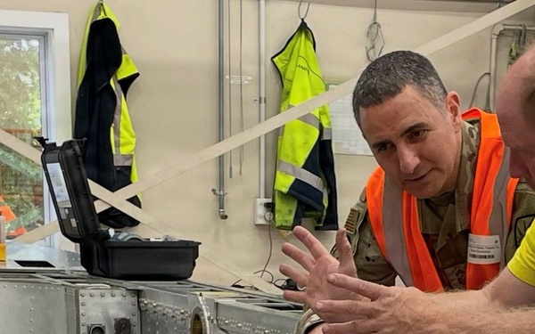 USTRANSCOM Commander, Senior Leaders Observe Operation Deep Freeze in Antarctica