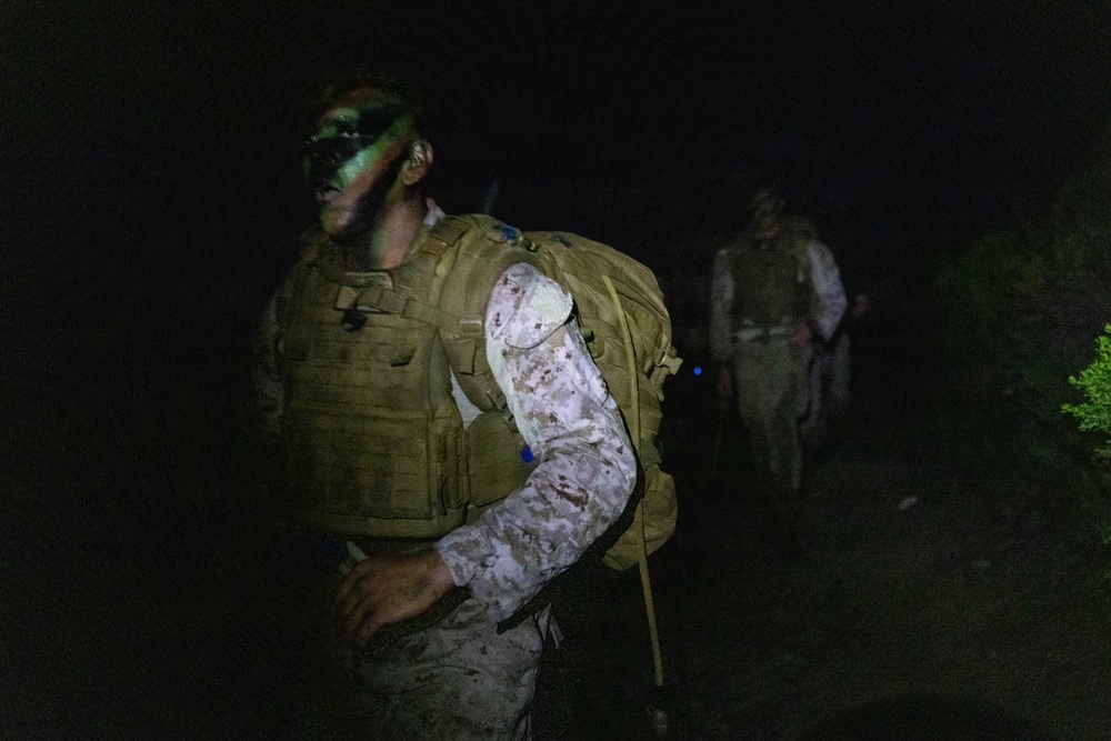 U.S. Marines with Martial Arts Instructor Course 48-26 participate in culminating event