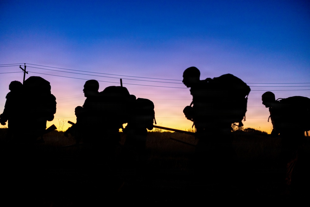 U.S. Marines with Martial Arts Instructor Course 48-26 participate in culminating event