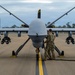 174th Attack Wing Airman Performs MQ-9 Reaper Pre-Flight Checks During Sentry South 26-2