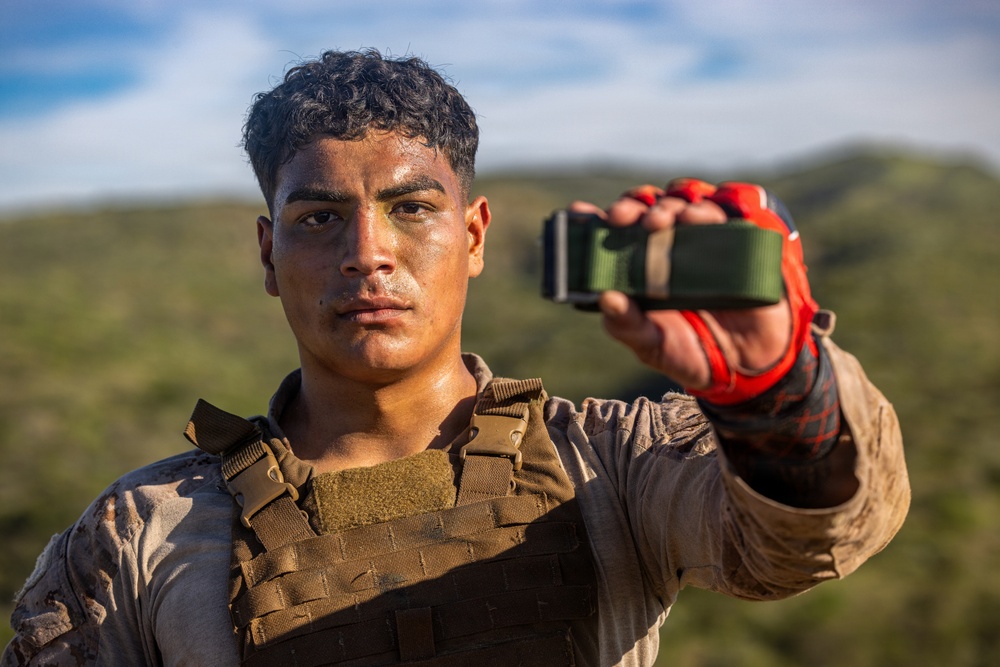 U.S. Marines with Martial Arts Instructor Course 48-26 participate in culminating event